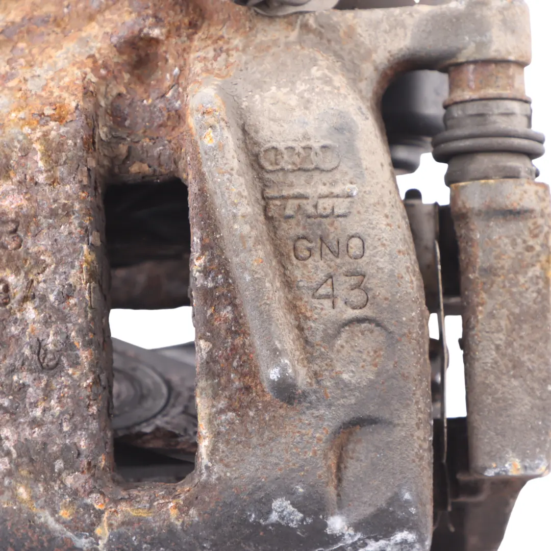 Brake Caliper Audi A8 4H Rear Wheel Braking Unit Left N/S to with Part number 4H0615403 Brake Caliper Audi A8 4H Rear Wheel Braking Unit Left N/S - SKU 4H0615403 - Part number 4H0615403