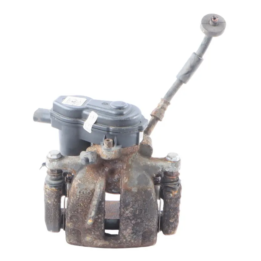 Brake Caliper Audi A8 D4 Rear Wheel Braking Unit Right O/S to with Part number 4H0615404 Brake Caliper Audi A8 D4 Rear Wheel Braking Unit Right O/S - SKU 4H0615404 - Part number 4H0615404