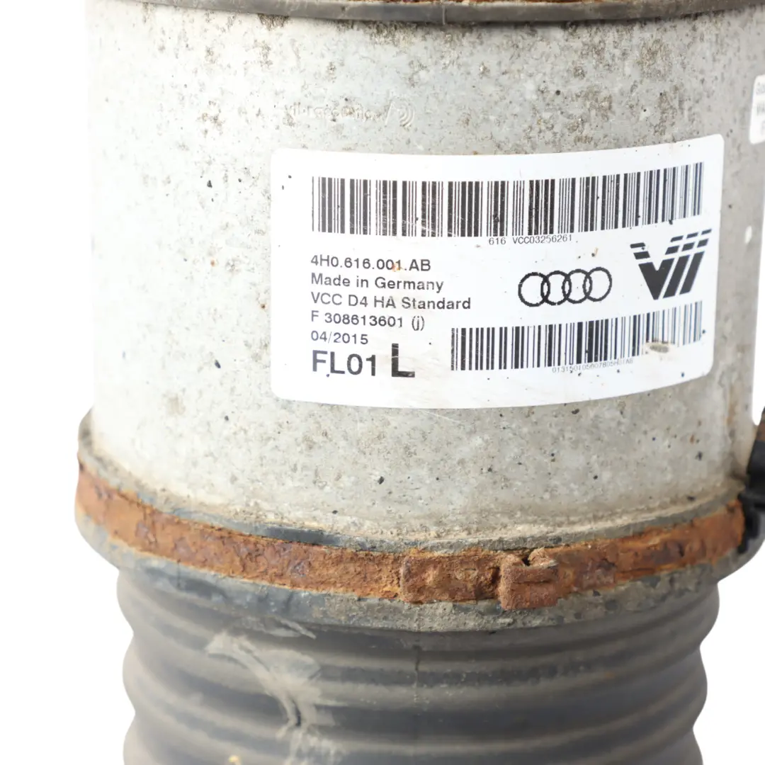 Spring Strut Audi A8 D4 Rear Air Suspension Shock Absorber Left N/S - SKU 4H0616001AB - Part number 4H0616001AB