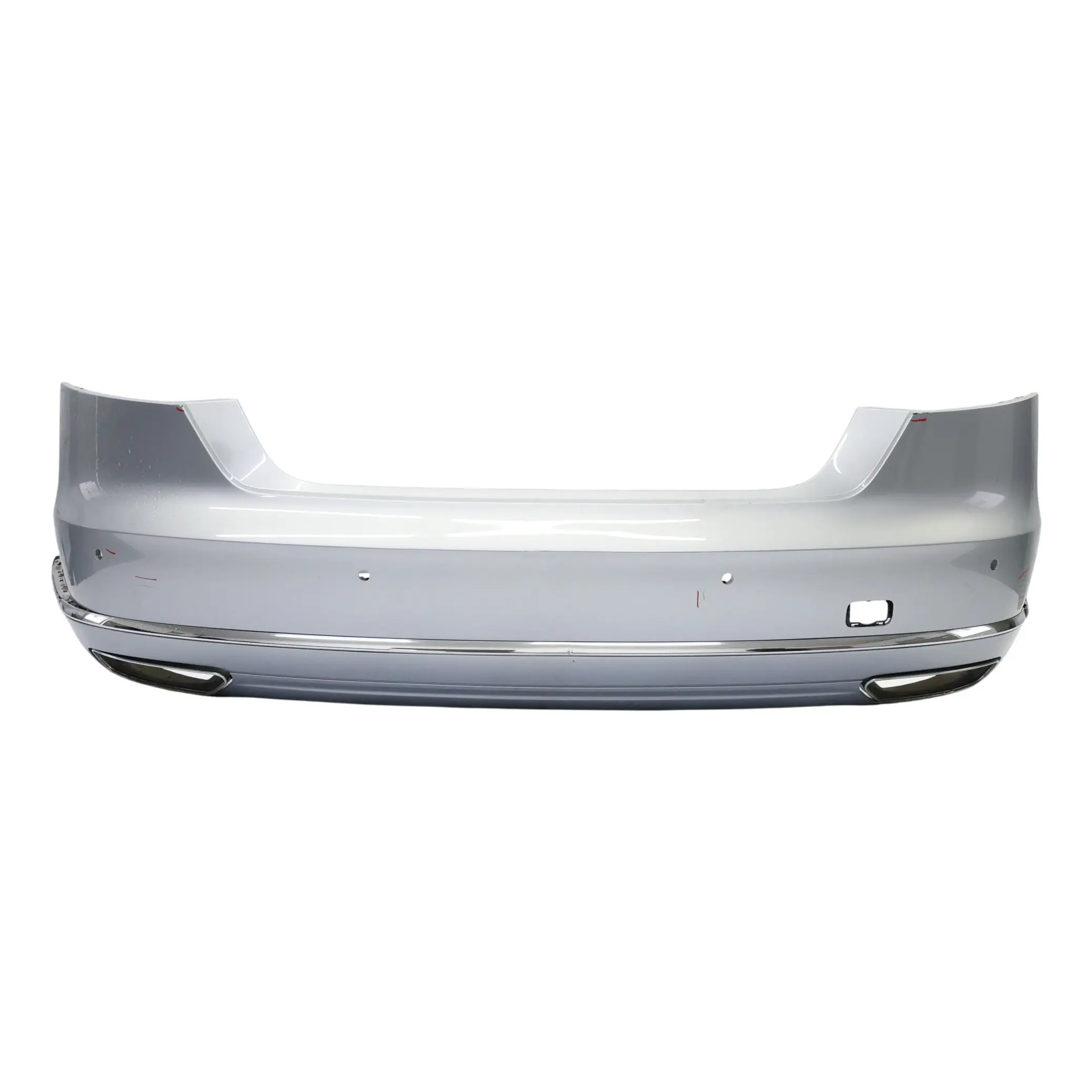 Rear Bumper Audi A8 D4 Trim Cover PDC Parktronic Foil Silver Metallic - Z7G