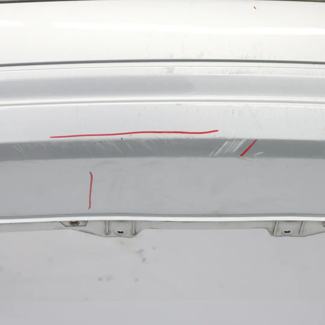 Bumper Audi A8 D4 Trim Cover PDC Parktronic Foil Silver Metallic - Z7G to Rear with Part number 4H0807067E Rear Bumper Audi A8 D4 Trim Cover PDC Parktronic Foil Silver Metallic - Z7G - SKU 4H0807067E-FSI - Part number 4H0807067E