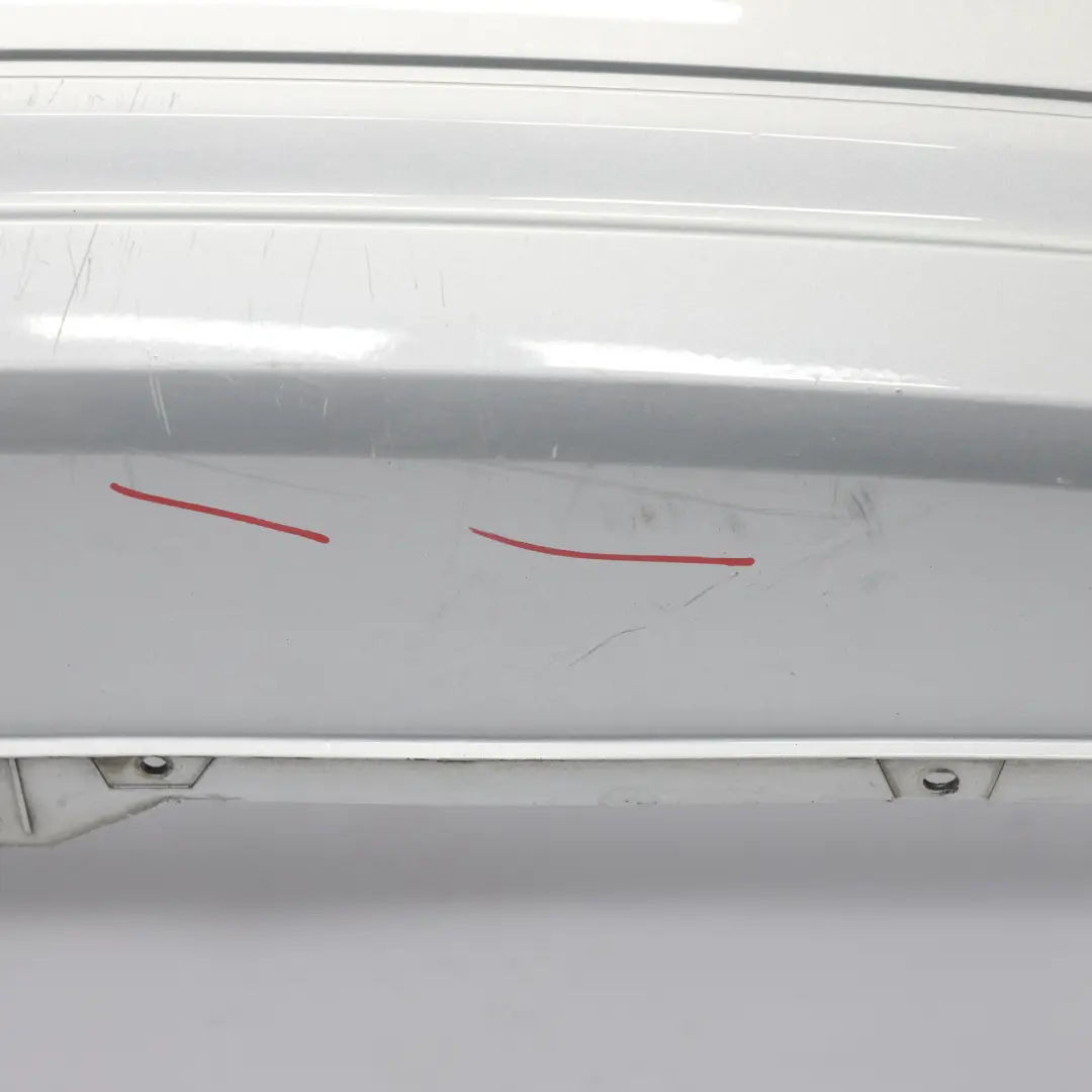 Bumper Audi A8 D4 Trim Cover PDC Parktronic Foil Silver Metallic - Z7G to Rear with Part number 4H0807067E Rear Bumper Audi A8 D4 Trim Cover PDC Parktronic Foil Silver Metallic - Z7G - SKU 4H0807067E-FSI - Part number 4H0807067E