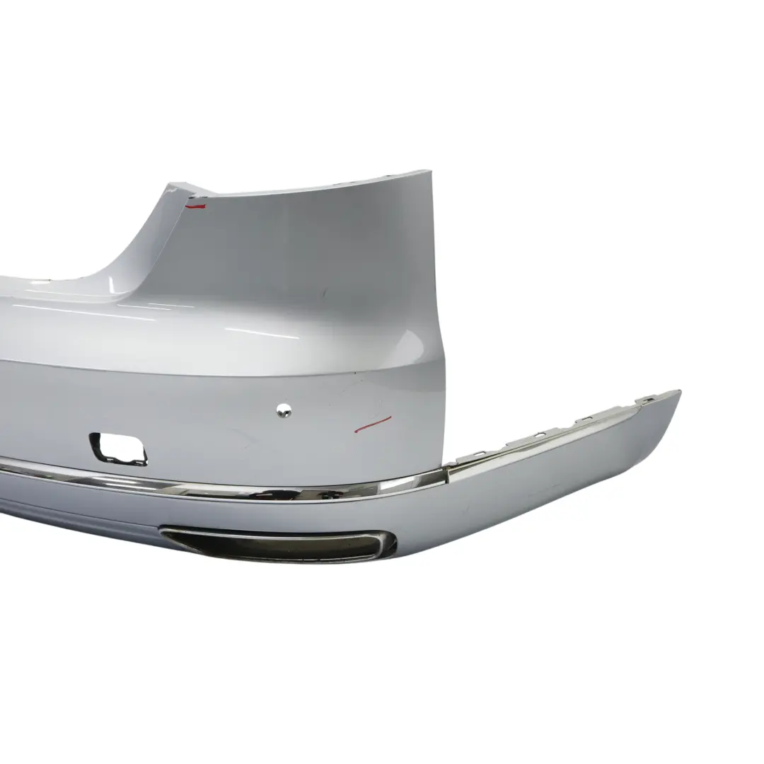 Bumper Audi A8 D4 Trim Cover PDC Parktronic Foil Silver Metallic - Z7G to Rear with Part number 4H0807067E Rear Bumper Audi A8 D4 Trim Cover PDC Parktronic Foil Silver Metallic - Z7G - SKU 4H0807067E-FSI - Part number 4H0807067E