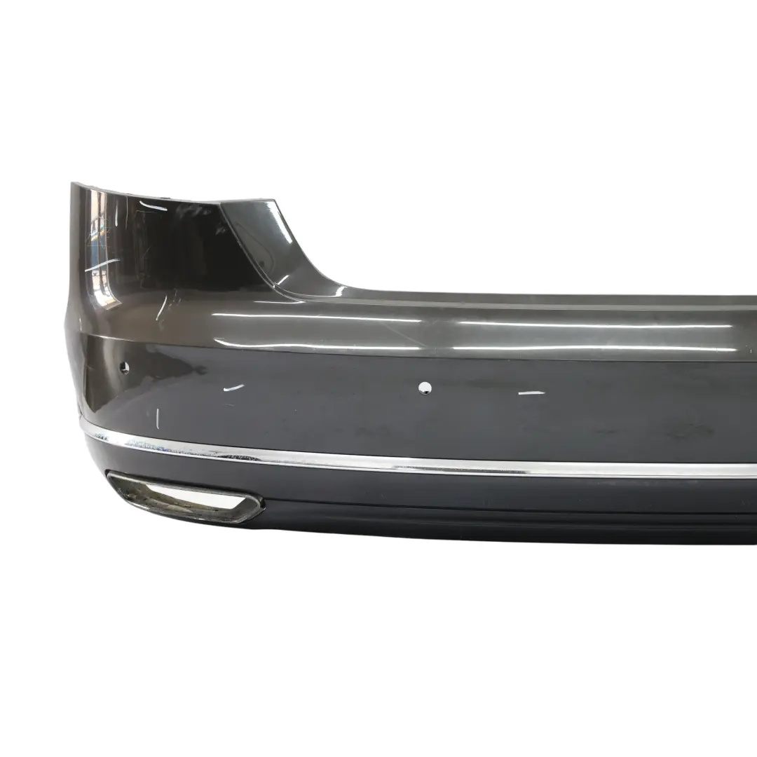 Rear Bumper Audi A8 D4 Trim Cover PDC Parktronic Oolong Grey Metallic - Z7U - SKU 4H0807067E-OGR - Part number 4H0807067E