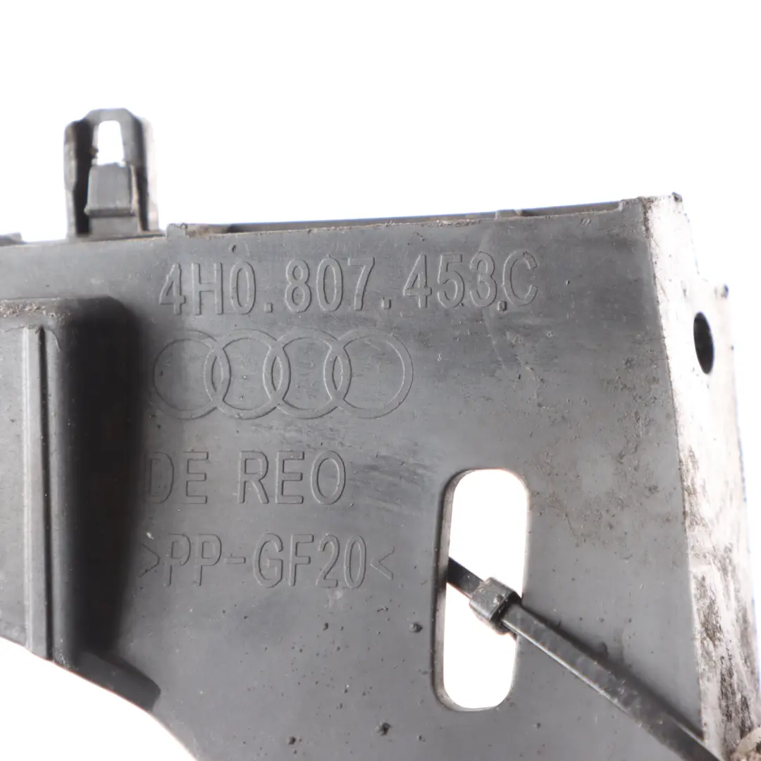 Ślizg Tylnego Zderzaka Wspornik Lewy Tył do Audi A8 D4 o numerze 4H0807453C Audi A8 D4 Ślizg Tylnego Zderzaka Wspornik Lewy Tył - SKU 4H0807453C - Numer Części 4H0807453C