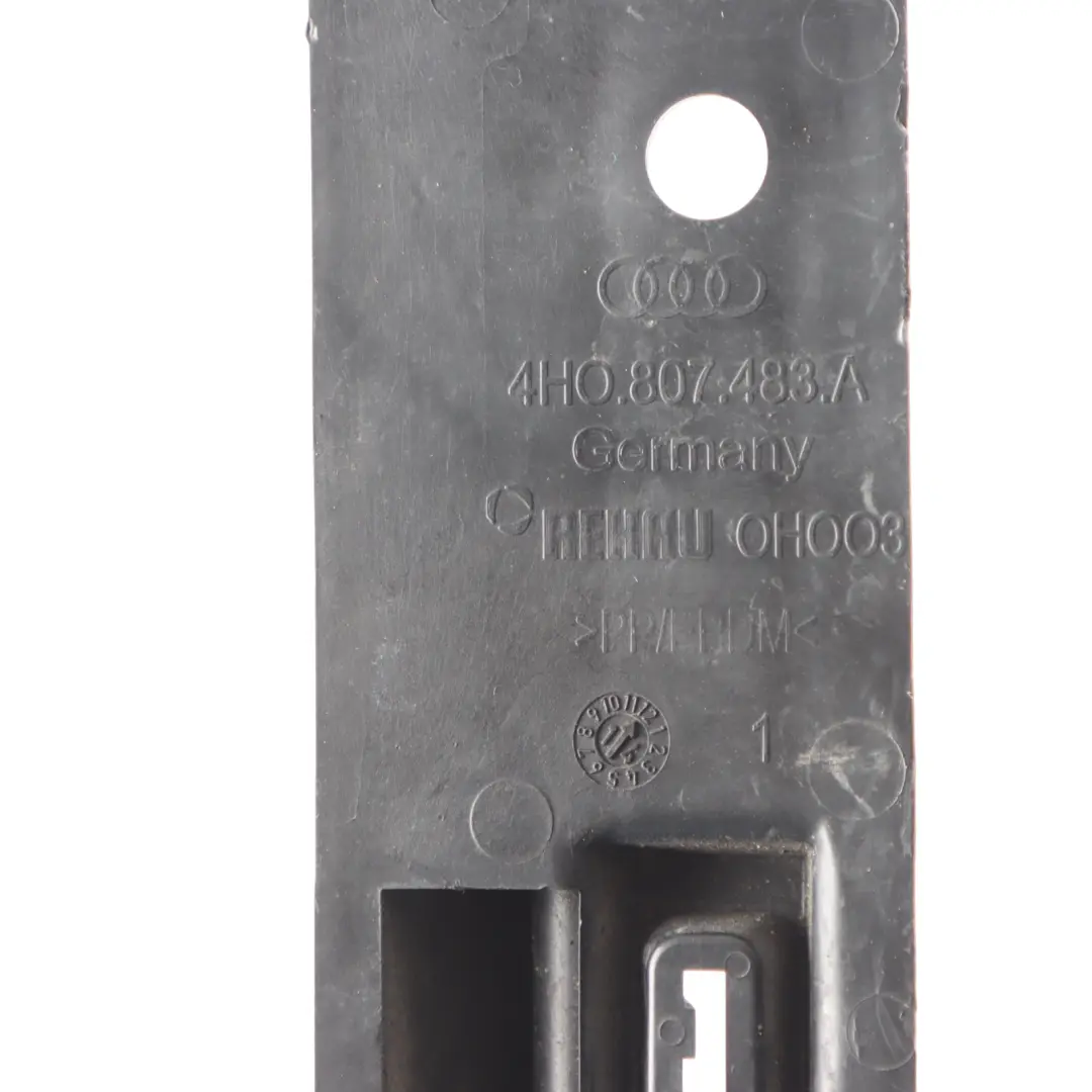  Supporto Paraurti Posteriore Audi A8 4H Striscia Centrale Montaggio - SKU 4H0807483A - Numero di parte 4H0807483A