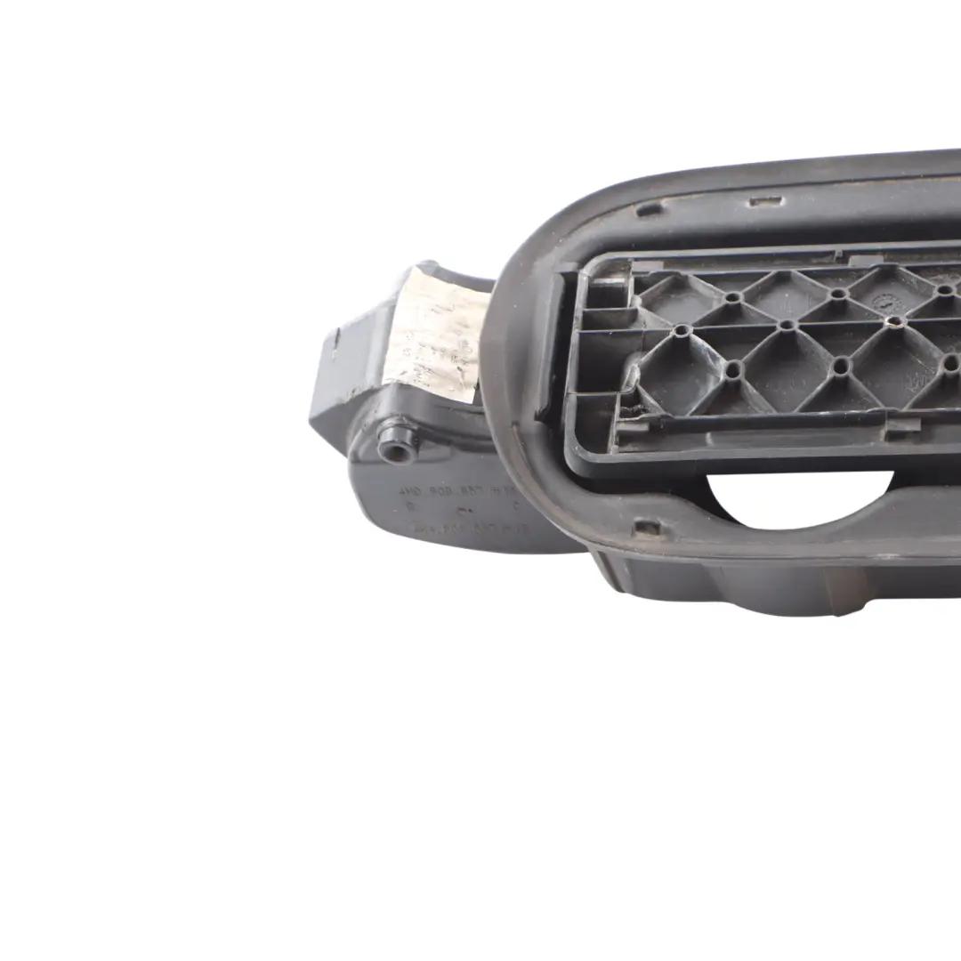 A8L D4 Fuel Flap Cover Pot Carrier Mount Housing to Audi with Part number 4H0809857E Audi A8L D4 Fuel Flap Cover Pot Carrier Mount Housing - SKU 4H0809857E - Part number 4H0809857E