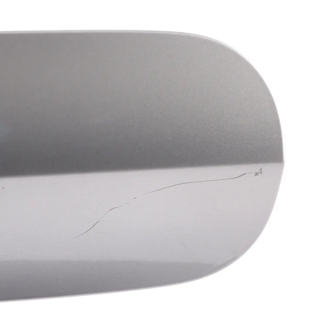 Audi A8 D4 Fuel Filler Flap Tank Cap Cover Foil Silver Metallic - Z7G - SKU 4H0809909B-FSI - Part number 4H0809909B