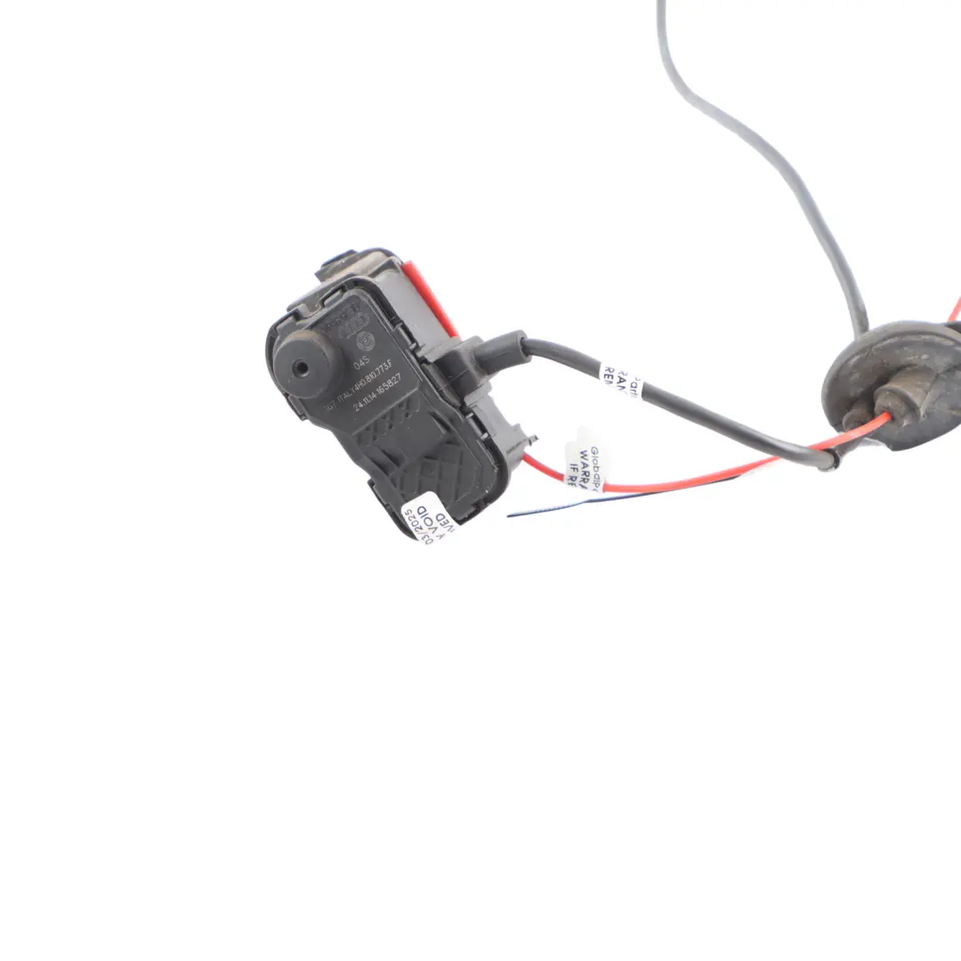 Filler Flap Locking Motor Actuator to Audi A8 D4 4H Fuel with Part number 4H0810773F Audi A8 D4 4H Fuel Filler Flap Locking Motor Actuator - SKU 4H0810773F - Part number 4H0810773F