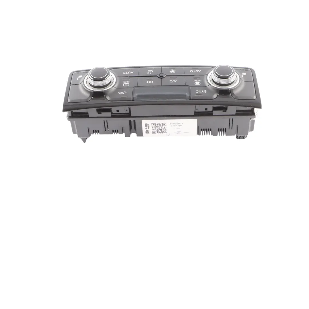 A8L 4H Panneau De Commande De Climatisation Et De Chauffage pour Audi à propos du numéro de pièce 4H0820043N Audi A8L 4H Panneau De Commande De Climatisation Et De Chauffage - SKU 4H0820043N - Numéro de pièce 4H0820043N