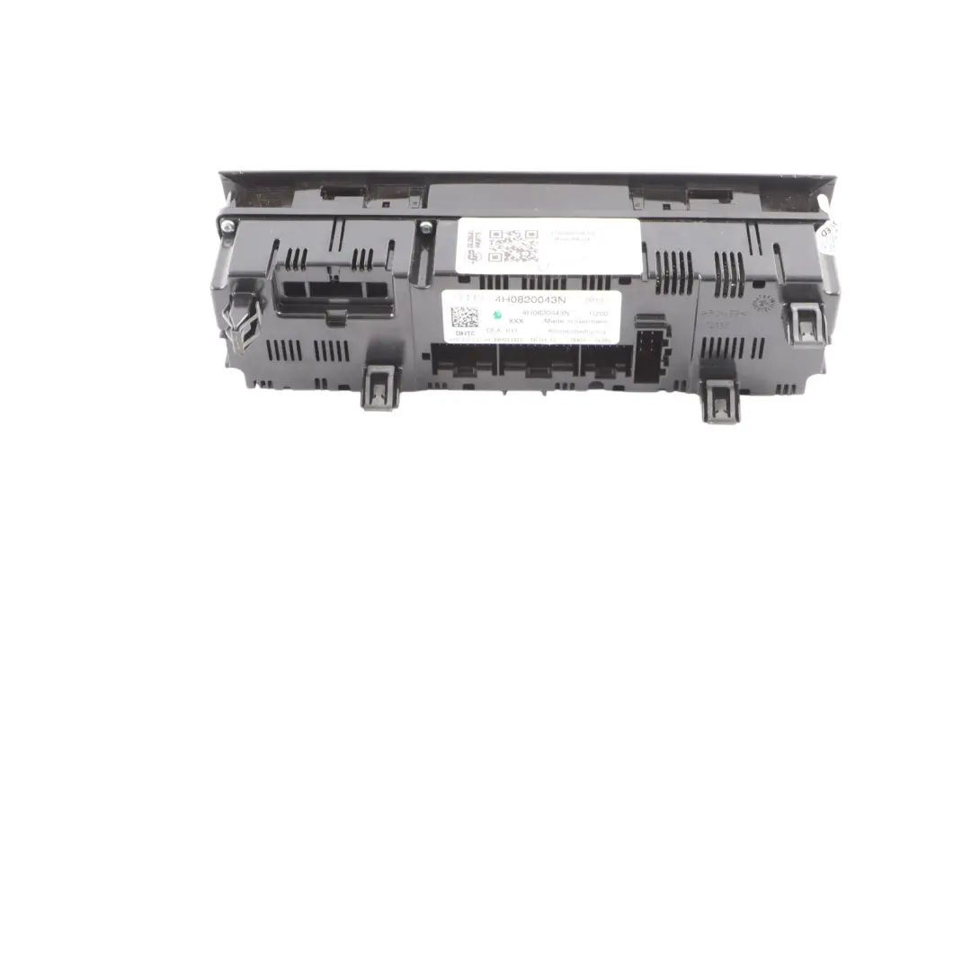 Audi A8L 4H A/C Aire Acondicionado Calentador Panel De Interruptores - SKU 4H0820043N - Número de pieza 4H0820043N