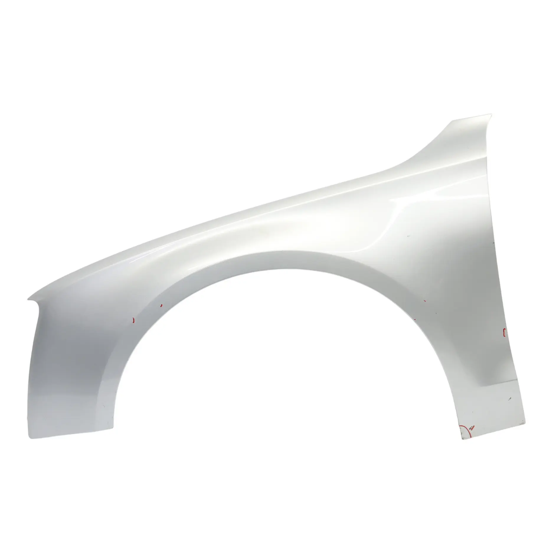 Audi A8 D4 Side Panel Front Left N/S Wing Fender Cover Foil Silver - Z7G