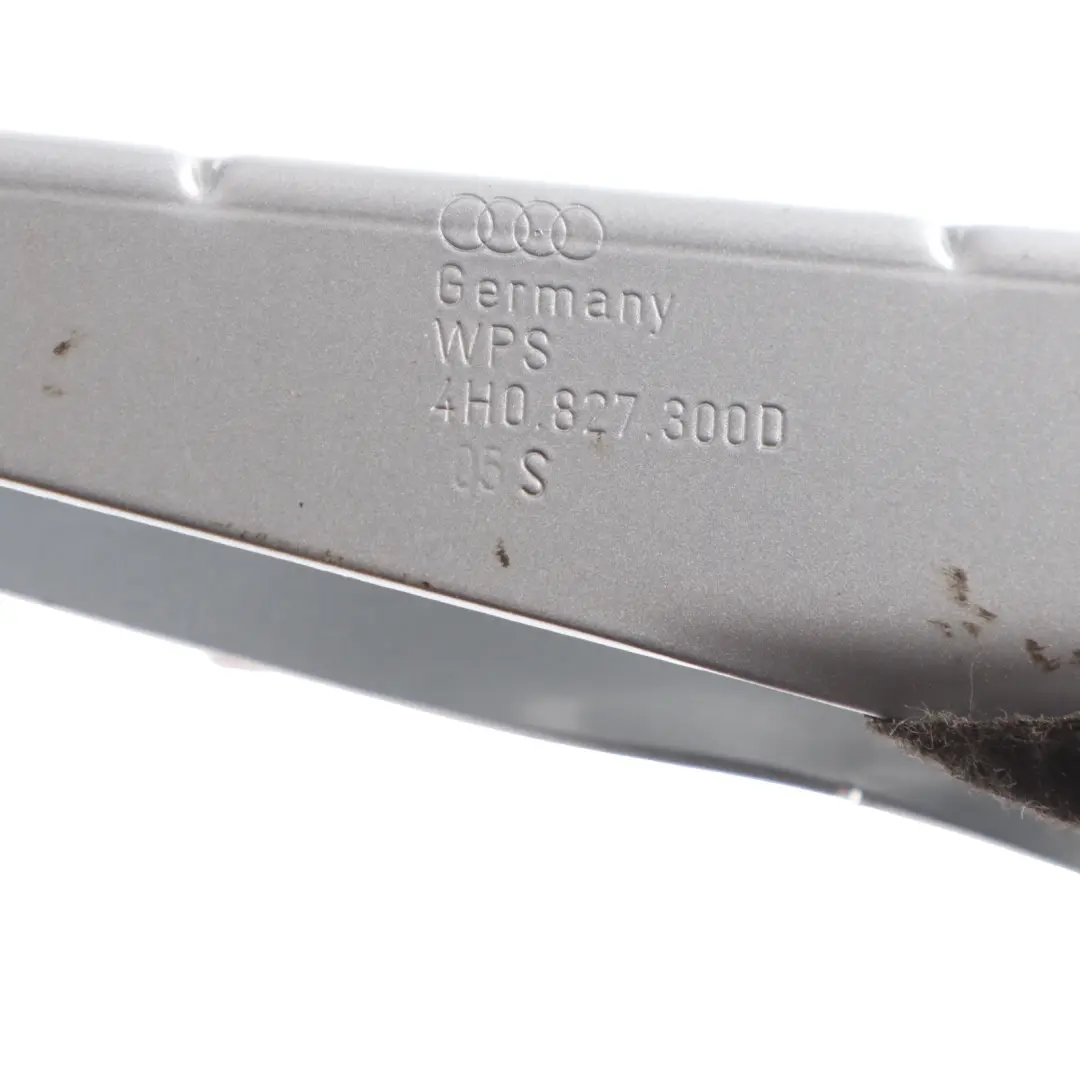 Boot Trunk Lid Hinge Rear Right O/S 4H0827300D Foil Silver - Z7G to Audi A8 D4 4H with Part number 4H0827300E Audi A8 D4 4H Boot Trunk Lid Hinge Rear Right O/S 4H0827300D Foil Silver - Z7G - SKU 4H0827300E-FSI - Part number 4H0827300E