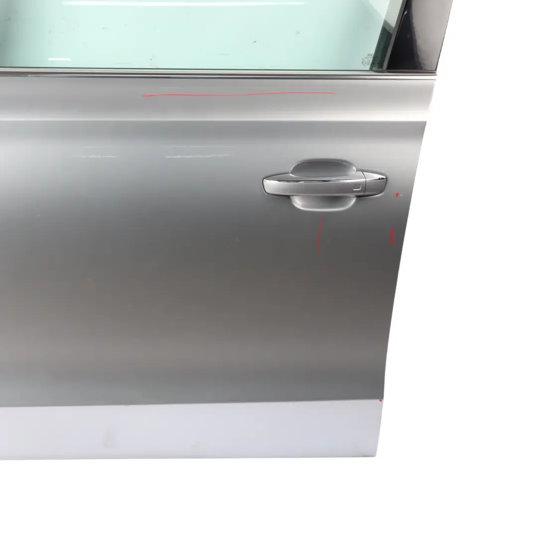 Door Front Audi A8 D4 Left N/S Covering Panel Foil Silver Metallic - Z7G to with Part number 4H0831051B Door Front Audi A8 D4 Left N/S Covering Panel Foil Silver Metallic - Z7G - SKU 4H0831051B-FSI - Part number 4H0831051B