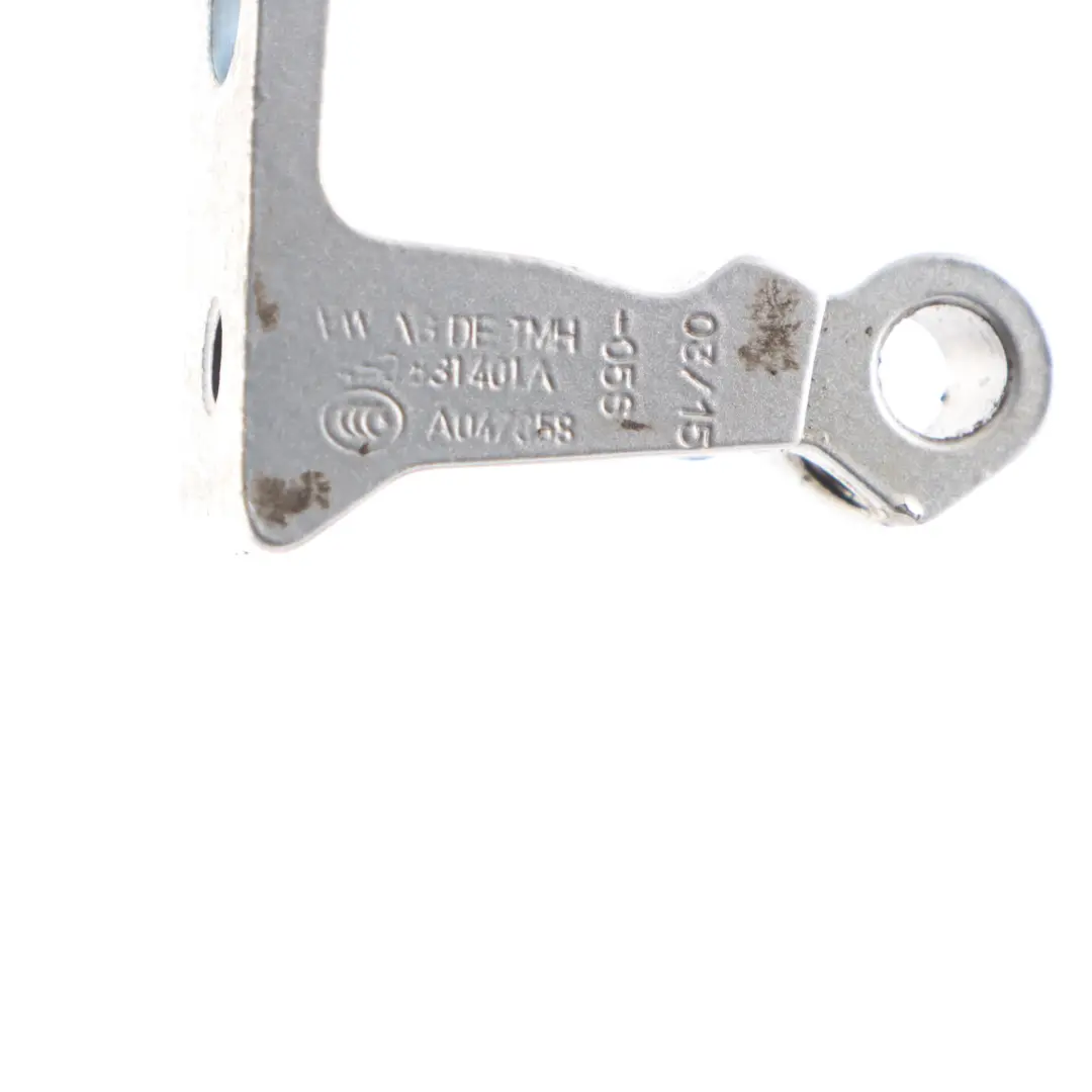 Audi A8 D4 4H Upper Door Hinge Left N/S Foil Silver Metallic - Z7G - SKU 4H0831401A-FSI - Part number 4H0831401A