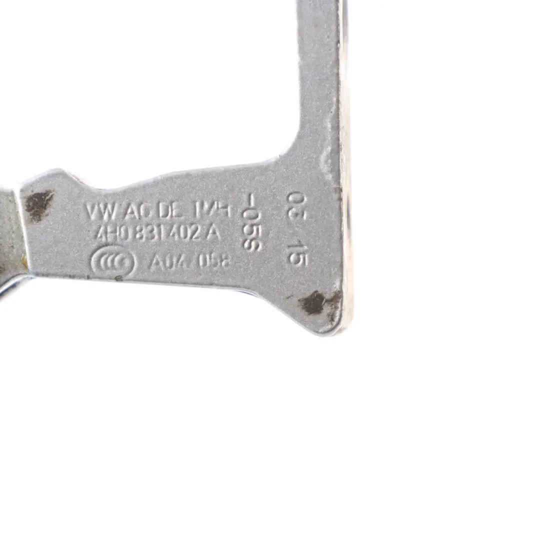 Audi A8 D4 4H Bisagra Superior Puerta Derecha Plata Metalizado - Z7G - SKU 4H0831402A-FSI - Número de pieza 4H0831402A