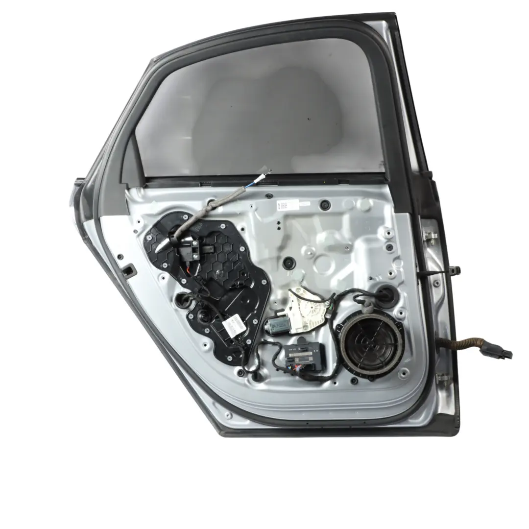 Door Audi A8 D4 Left N/S Covering Panel Foil Silver Metallic - Z7G to Rear with Part number 4H0833051C Rear Door Audi A8 D4 Left N/S Covering Panel Foil Silver Metallic - Z7G - SKU 4H0833051C-FSI - Part number 4H0833051C