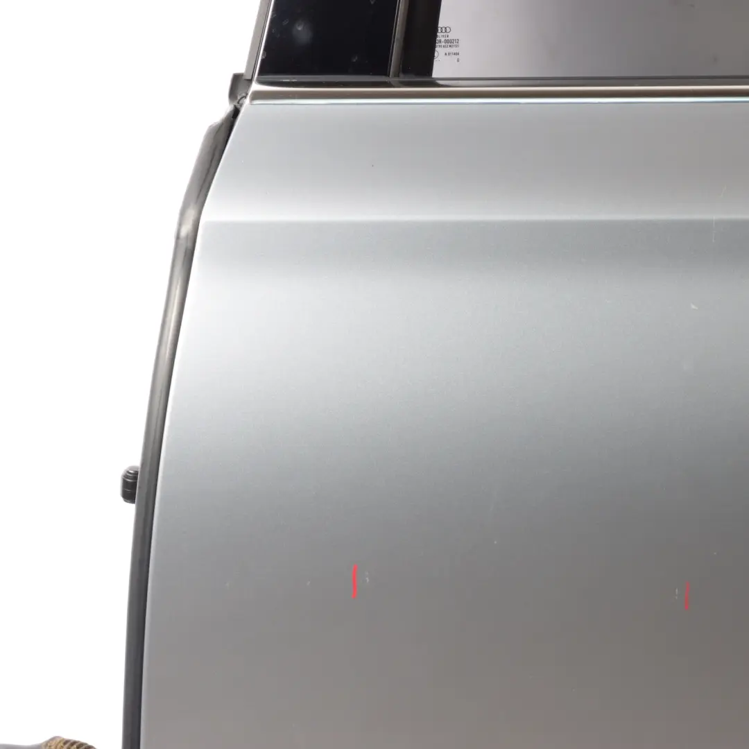 Door Audi A8 D4 Left N/S Covering Panel Foil Silver Metallic - Z7G to Rear with Part number 4H0833051C Rear Door Audi A8 D4 Left N/S Covering Panel Foil Silver Metallic - Z7G - SKU 4H0833051C-FSI - Part number 4H0833051C