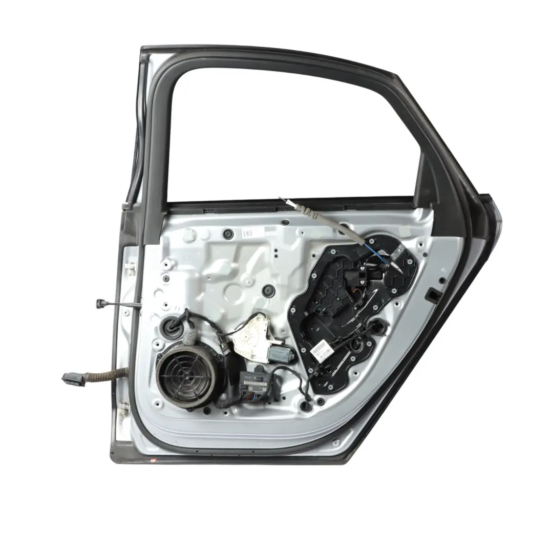 Door Audi A8 D4 Right O/S Covering Panel Foil Silver Metallic - Z7G to Rear with Part number 4H0833052C Rear Door Audi A8 D4 Right O/S Covering Panel Foil Silver Metallic - Z7G - SKU 4H0833052C-FSI - Part number 4H0833052C