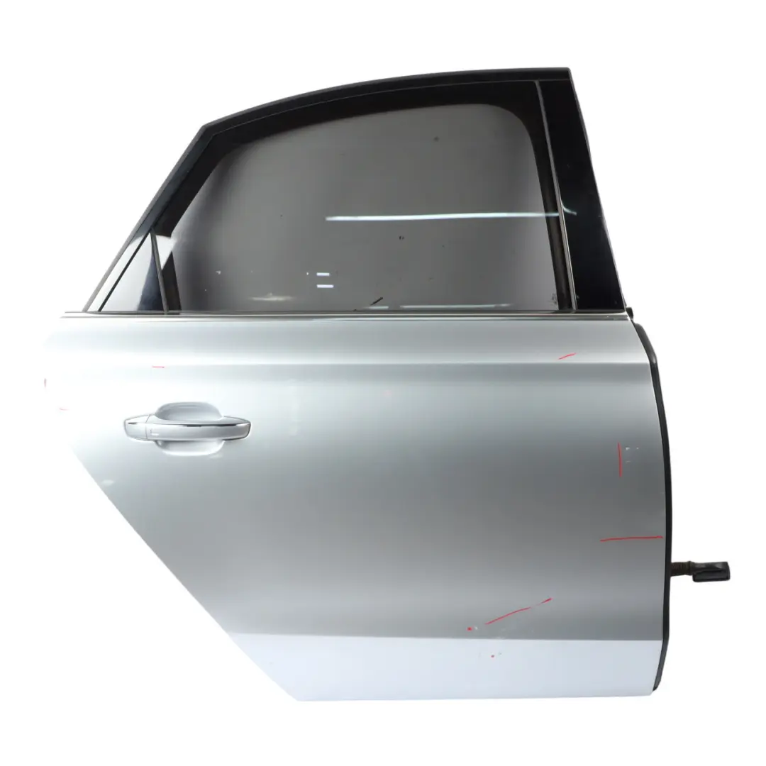 Rear Door Audi A8 D4 Right O/S Covering Panel Foil Silver Metallic - Z7G - SKU 4H0833052C-FSI - Part number 4H0833052C