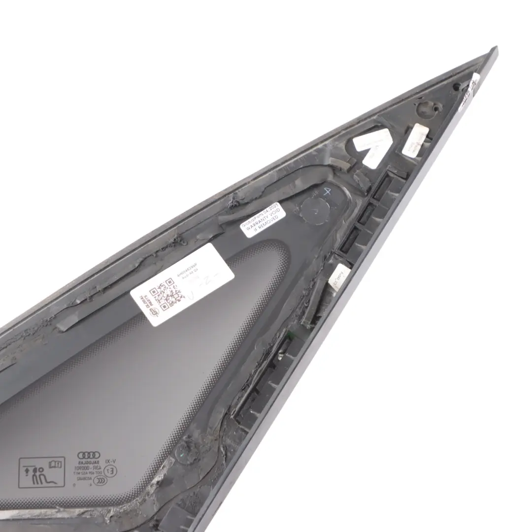 Window Glass Rear Left N/S Quarter Glass Glazing AS2 to Audi A8 D4 with Part number 4H0845299P Audi A8 D4 Window Glass Rear Left N/S Quarter Glass Glazing AS2 - SKU 4H0845299P - Part number 4H0845299P