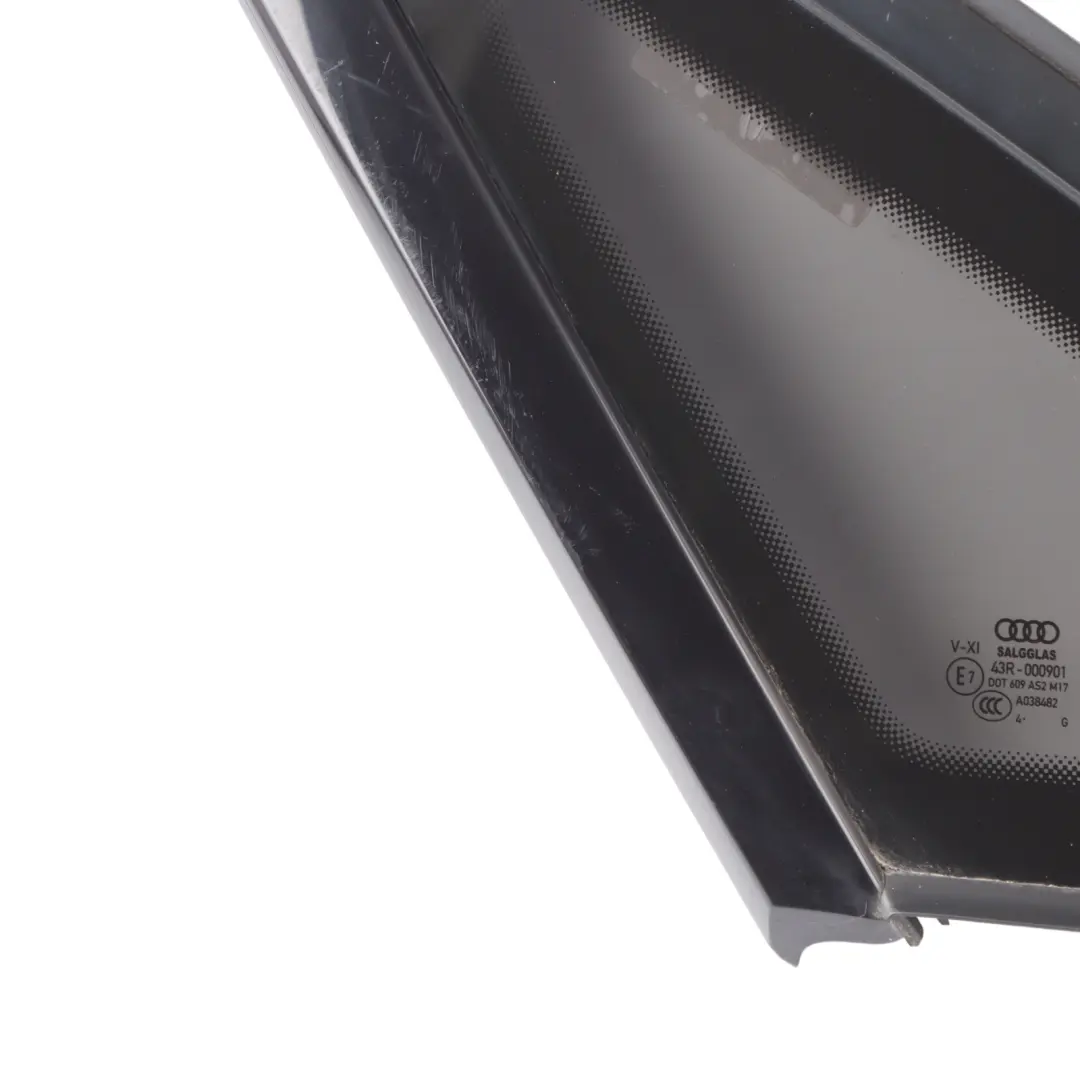 Window Glass Rear Left N/S Quarter Glass Glazing AS2 to Audi A8 D4 with Part number 4H0845299P Audi A8 D4 Window Glass Rear Left N/S Quarter Glass Glazing AS2 - SKU 4H0845299P - Part number 4H0845299P