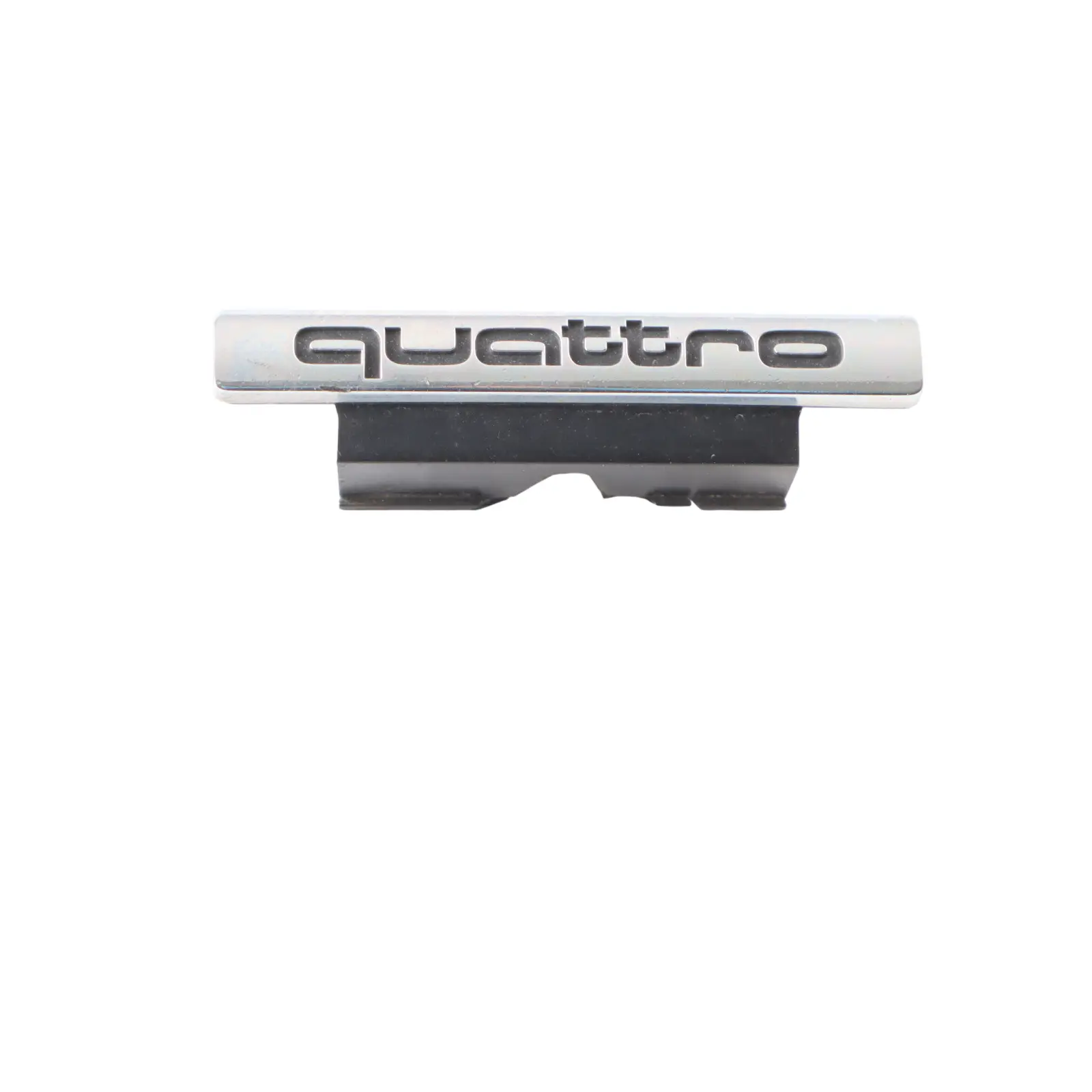 Audi A8 D4 4H Front Bumper Grill Quattro Emblem Lettering Chrome 4H0853736A
