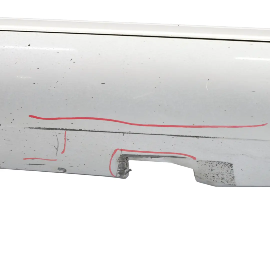 Side Skirt Audi A8 D4 Left N/S Door Sill Cover Panel Foil Silver Metallic - Z7G to with Part number 4H0853859E Side Skirt Audi A8 D4 Left N/S Door Sill Cover Panel Foil Silver Metallic - Z7G - SKU 4H0853859E-FSI - Part number 4H0853859E