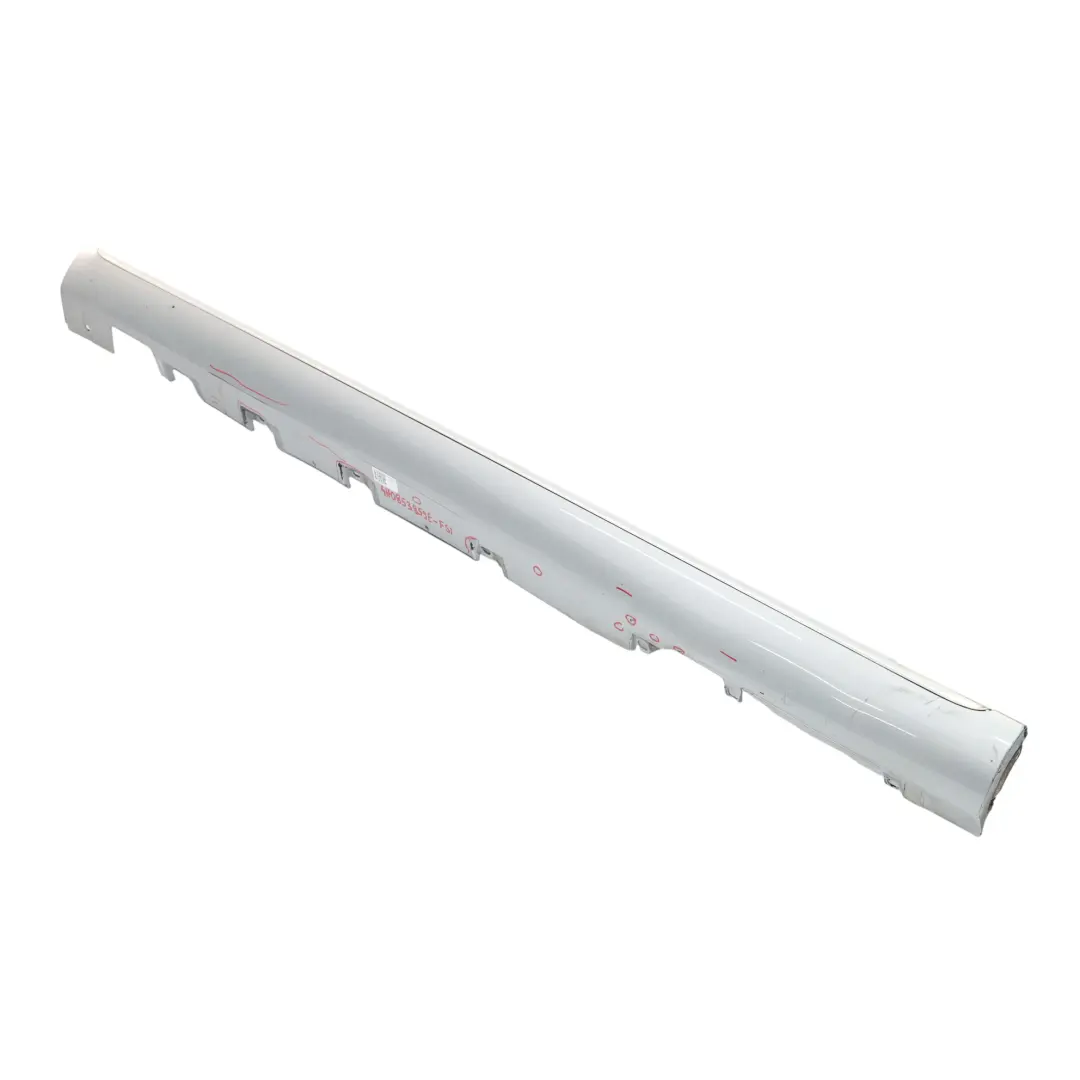 Side Skirt Audi A8 D4 Left N/S Door Sill Cover Panel Foil Silver Metallic - Z7G - SKU 4H0853859E-FSI - Part number 4H0853859E