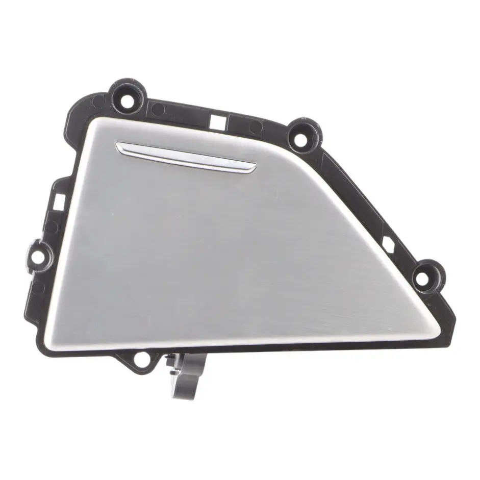Audi A8 D4 Rear Door Card Ash Tray Panel Right O/S Aluminium Brushed 4H0857306A
