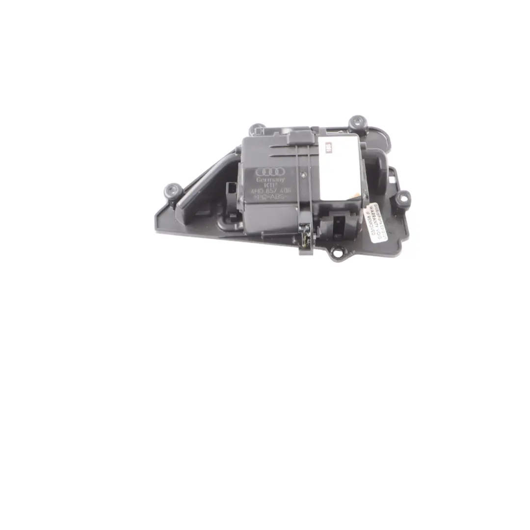 Door Card Ash Tray Panel Right O/S Aluminium Brushed to Audi A8 D4 Rear with Part number 4H0857306A Audi A8 D4 Rear Door Card Ash Tray Panel Right O/S Aluminium Brushed - SKU 4H0857306A - Part number 4H0857306A