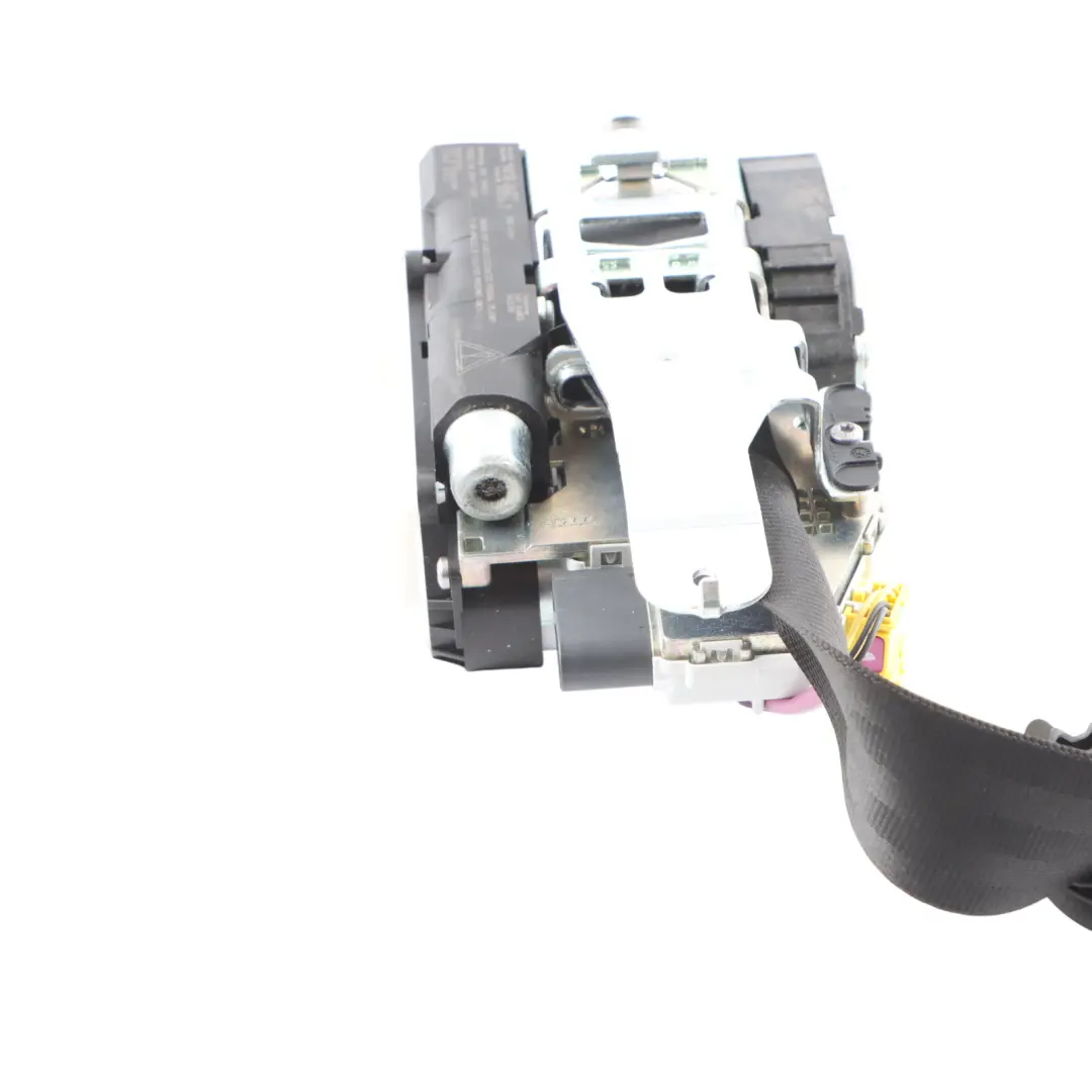 Audi A8 D4 Seat Belt Front Left N/S Upper Seatbelt Black Belt - SKU 4H0857705C - Part number 4H0857705C
