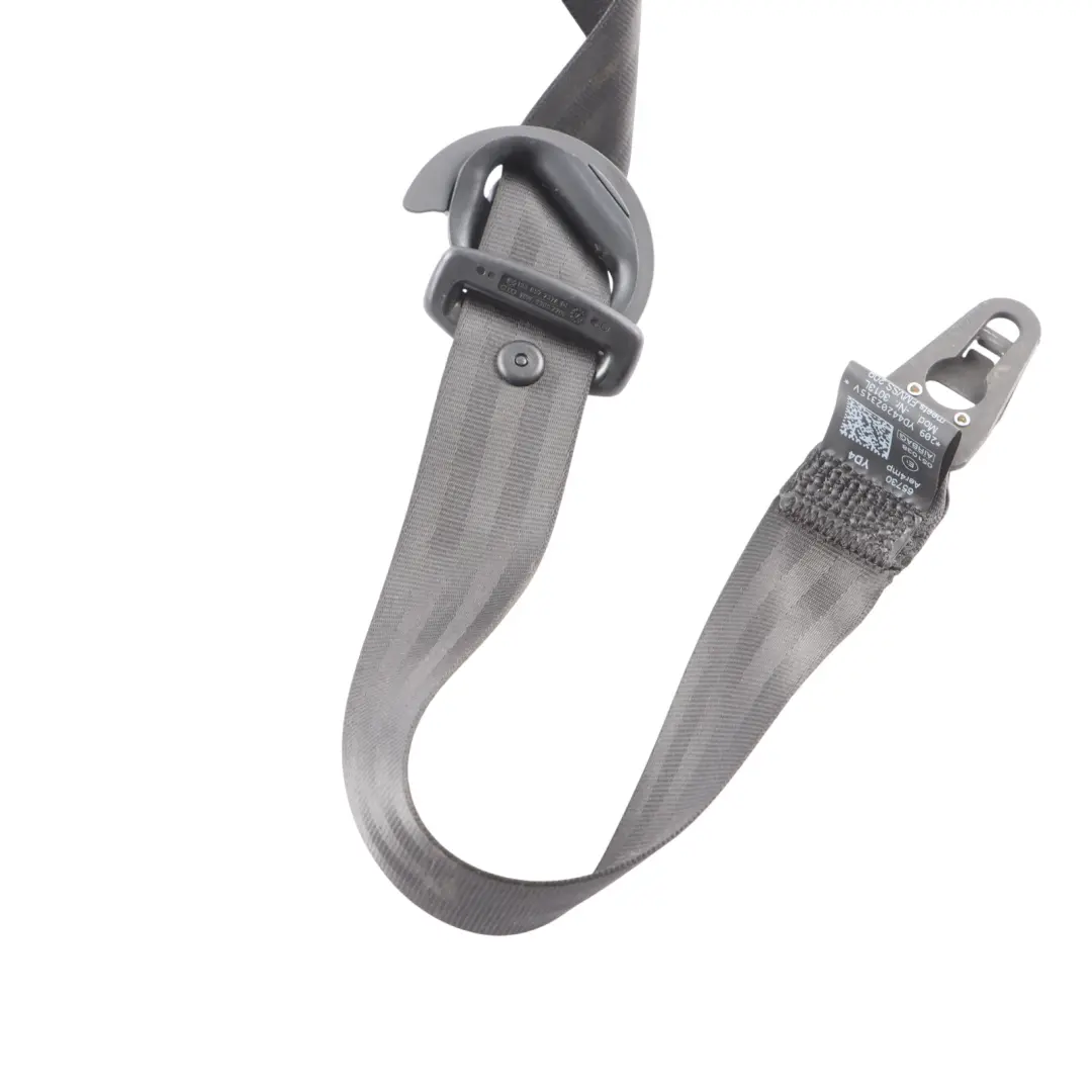 Audi A8 D4 Seat Belt Front Left N/S Upper Seatbelt Black Belt - SKU 4H0857705C - Part number 4H0857705C