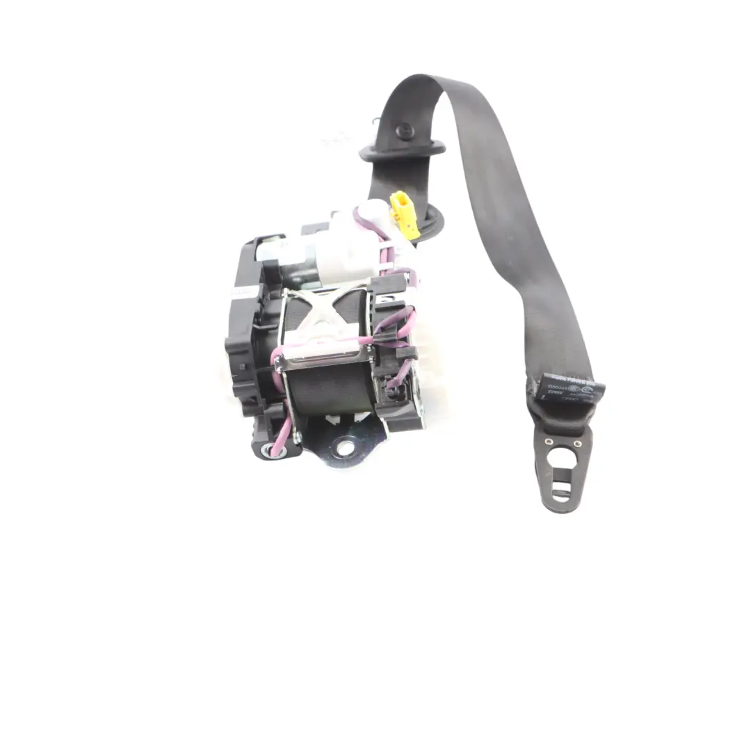 Audi A8 D4 Seat Belt Front Left N/S Upper Seatbelt Black Belt - SKU 4H0857705C - Part number 4H0857705C