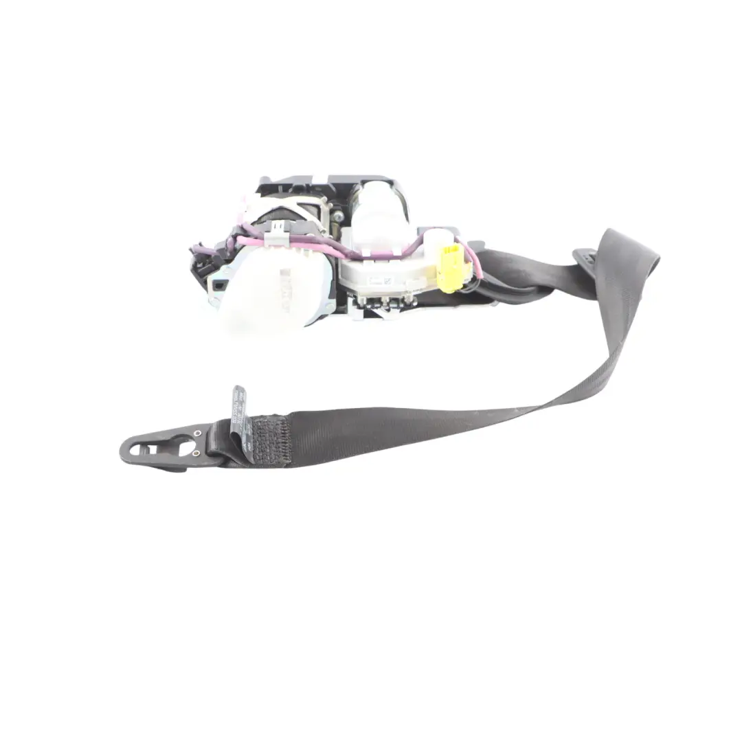 Audi A8 D4 Seat Belt Front Left N/S Upper Seatbelt Black Belt - SKU 4H0857705C - Part number 4H0857705C