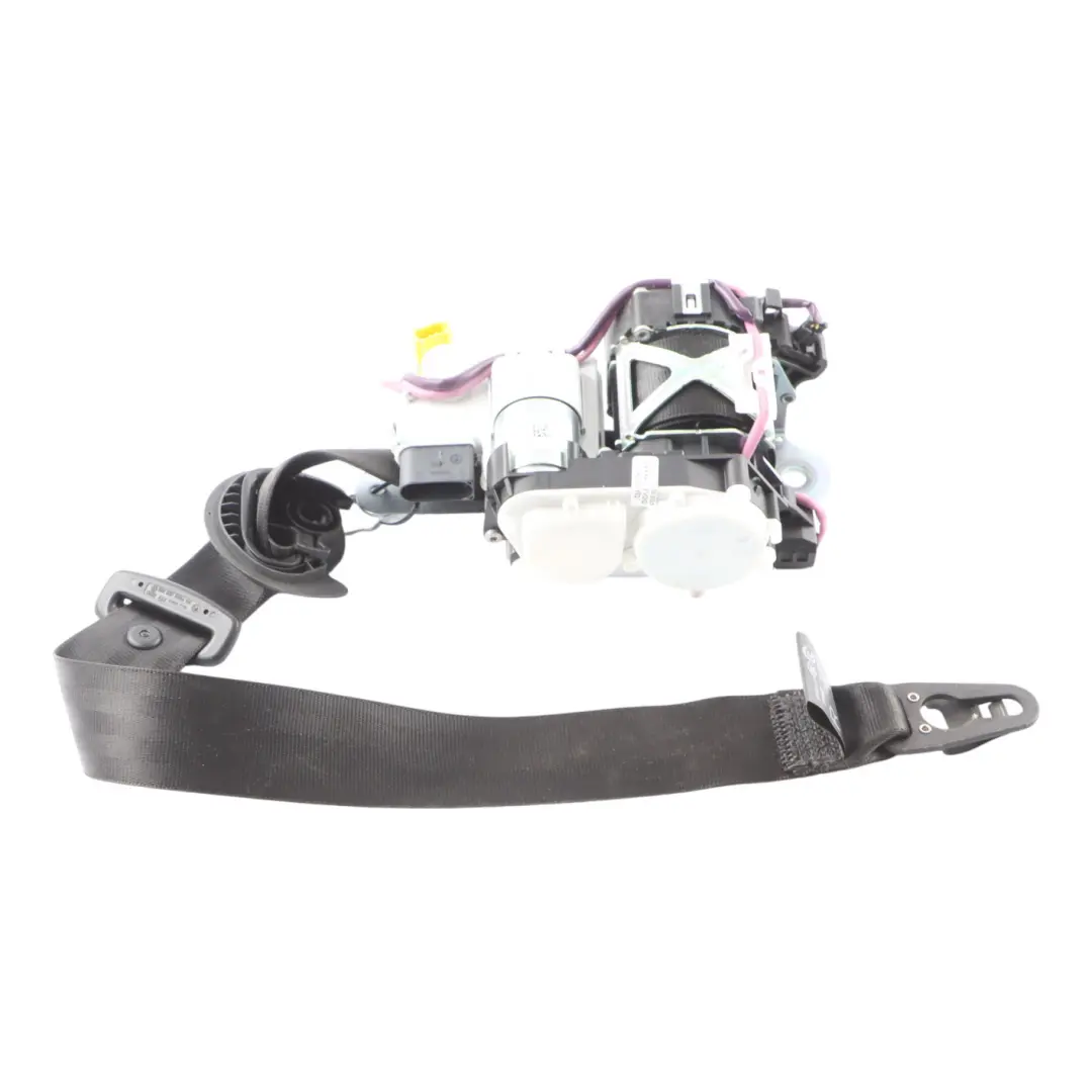 Audi A8 D4 Seat Belt Front Right O/S Upper Seatbelt Black - SKU 4H0857706D - Part number 4H0857706D