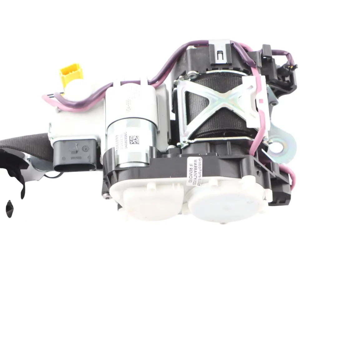 Belt Front Right O/S Upper Seatbelt Black to Audi A8 D4 Seat with Part number 4H0857706D Audi A8 D4 Seat Belt Front Right O/S Upper Seatbelt Black - SKU 4H0857706D - Part number 4H0857706D