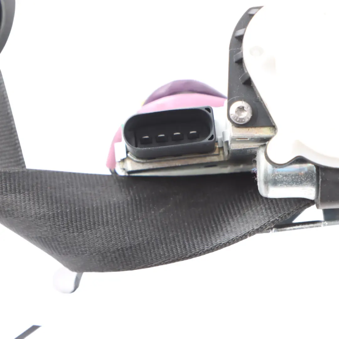 Audi A8 D4 Seat Belt Front Right O/S Upper Seatbelt Black - SKU 4H0857706D - Part number 4H0857706D