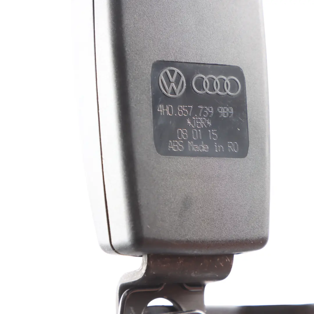Klamra Pasa Bezpieczeństwa Tylnego Tył Lewy do Audi A8 4H o numerze 4H0857739 Audi A8 4H Klamra Pasa Bezpieczeństwa Tylnego Tył Lewy - SKU 4H0857739 - Numer Części 4H0857739