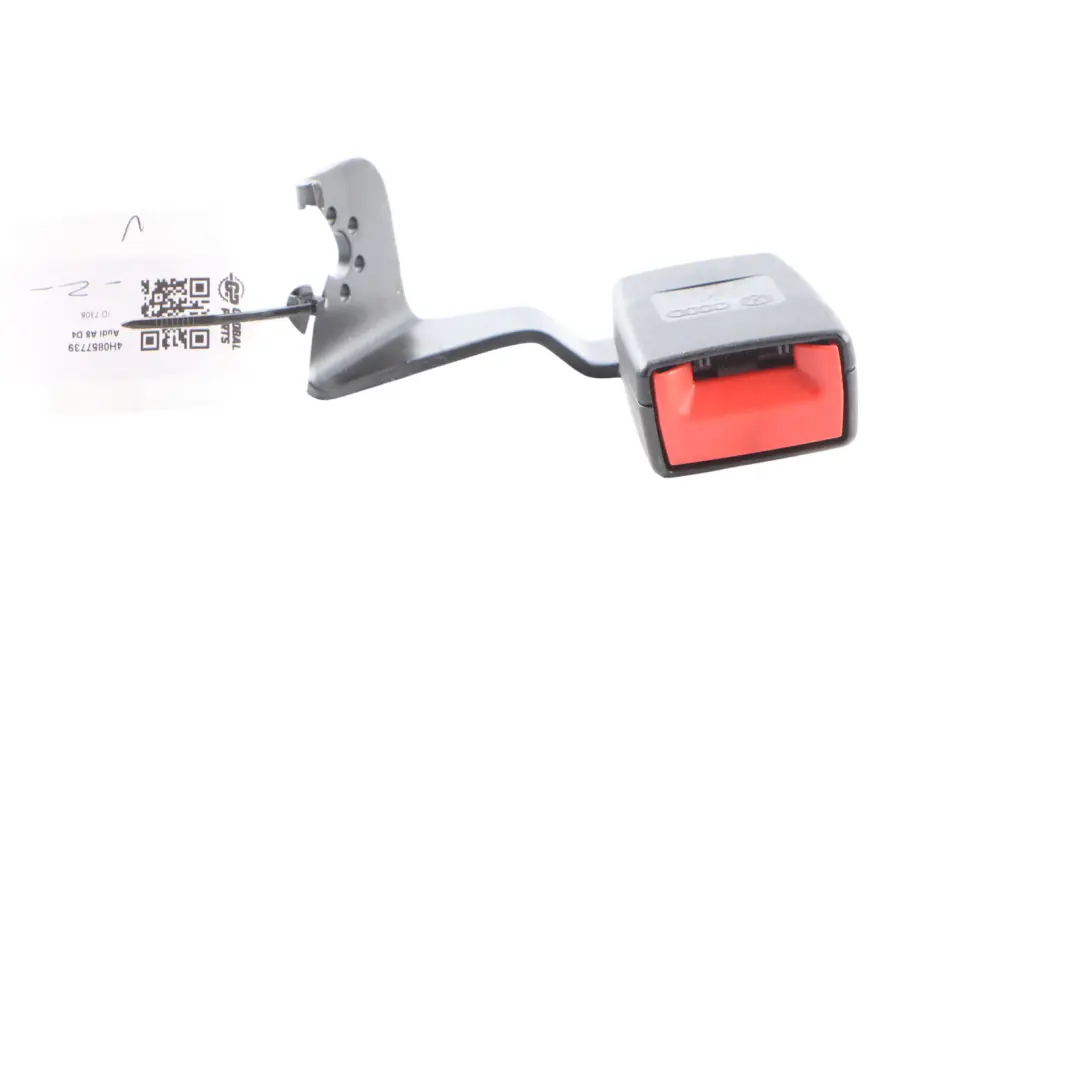Belt Buckle Latch Left N/S to Audi A8 4H Rear Seat with Part number 4H0857739 Audi A8 4H Rear Seat Belt Buckle Latch Left N/S - SKU 4H0857739 - Part number 4H0857739