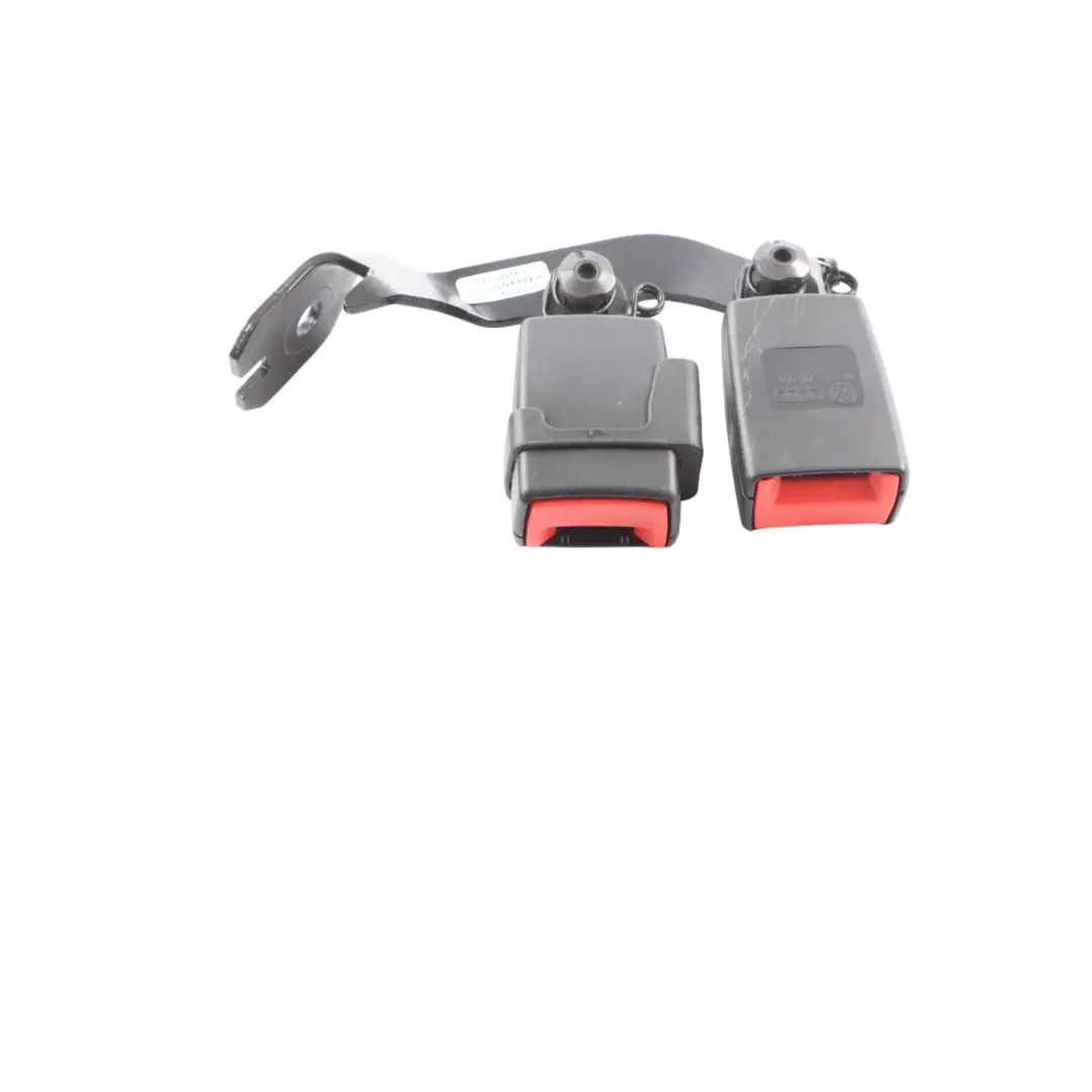 Audi A8L 4H Rear Seat Belt Centre Seatbelt Buckle Black Right - SKU 4H0857740 - Part number 4H0857740