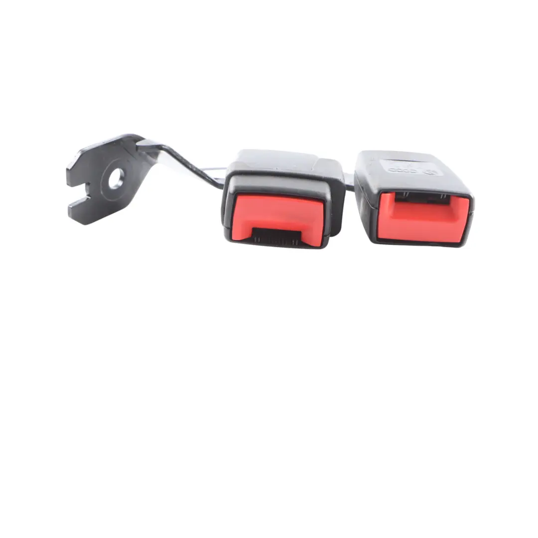 Audi A8L 4H Rear Seat Belt Centre Seatbelt Buckle Black Right - SKU 4H0857740 - Part number 4H0857740