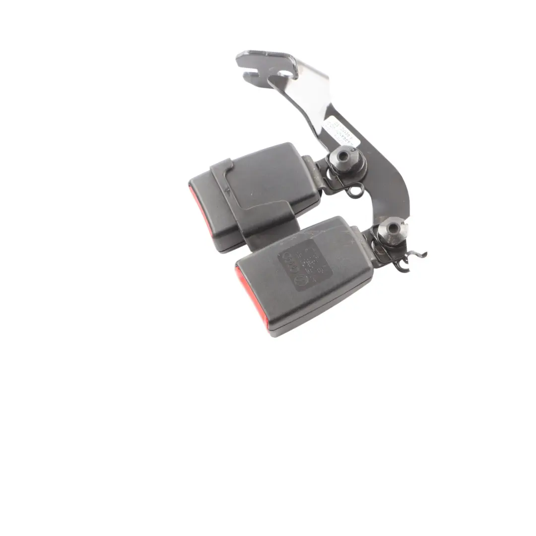 Audi A8L 4H Rear Seat Belt Centre Seatbelt Buckle Black Right - SKU 4H0857740 - Part number 4H0857740