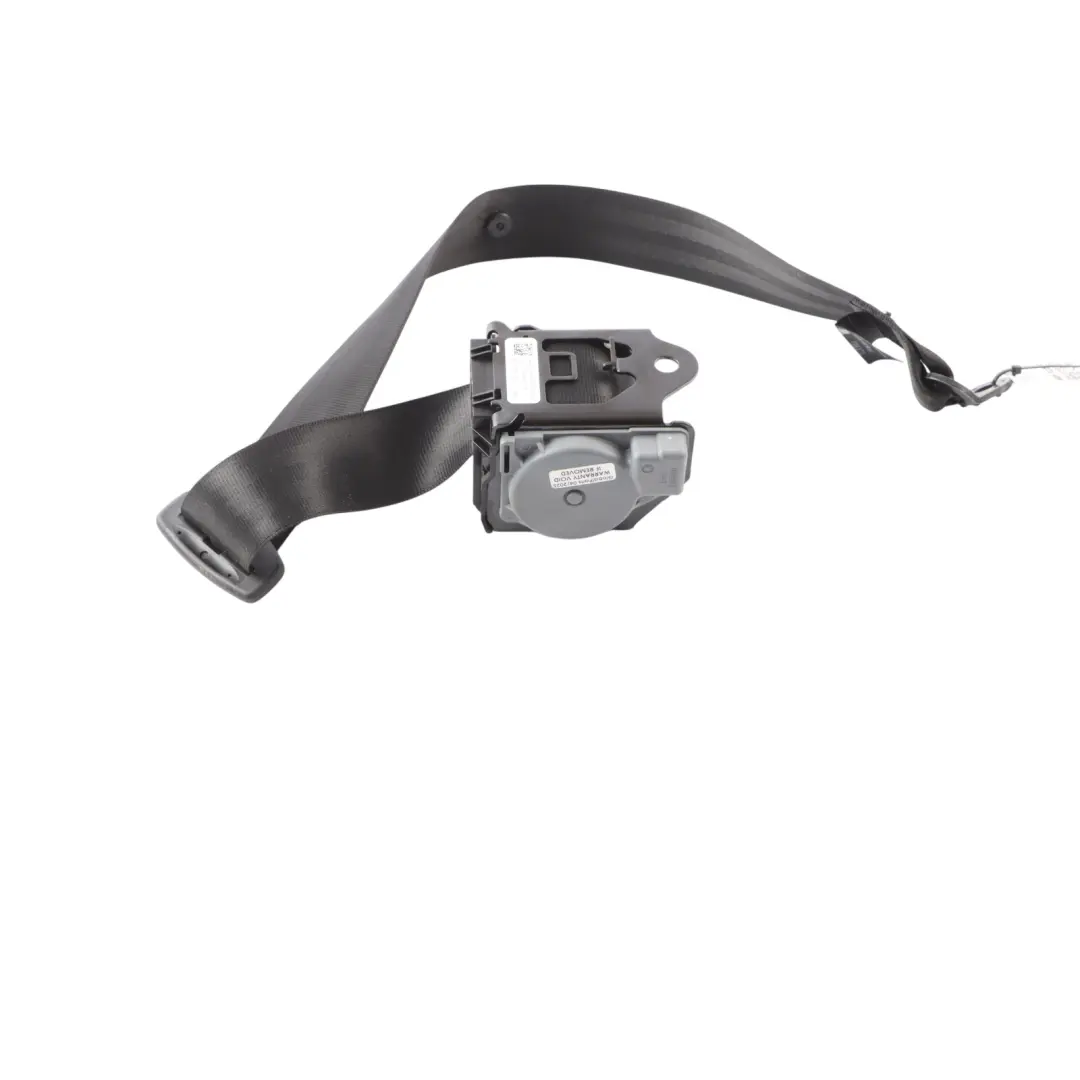 Audi A8 4H Seat Belt Rear Centre Middle Seatbelt Buckle Black - SKU 4H0857807M - Part number 4H0857807M