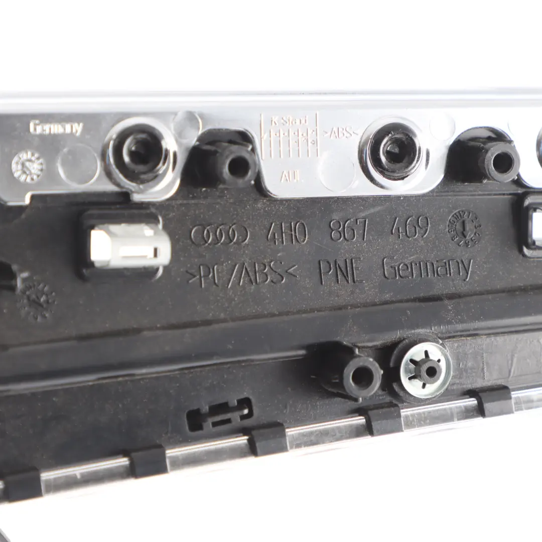 Audi A8 D4 Door Card Aperture Aluminium Trim Panel Rear Left N/S 4H0867373B - SKU 4H0867085B - Part number 4H0867085B