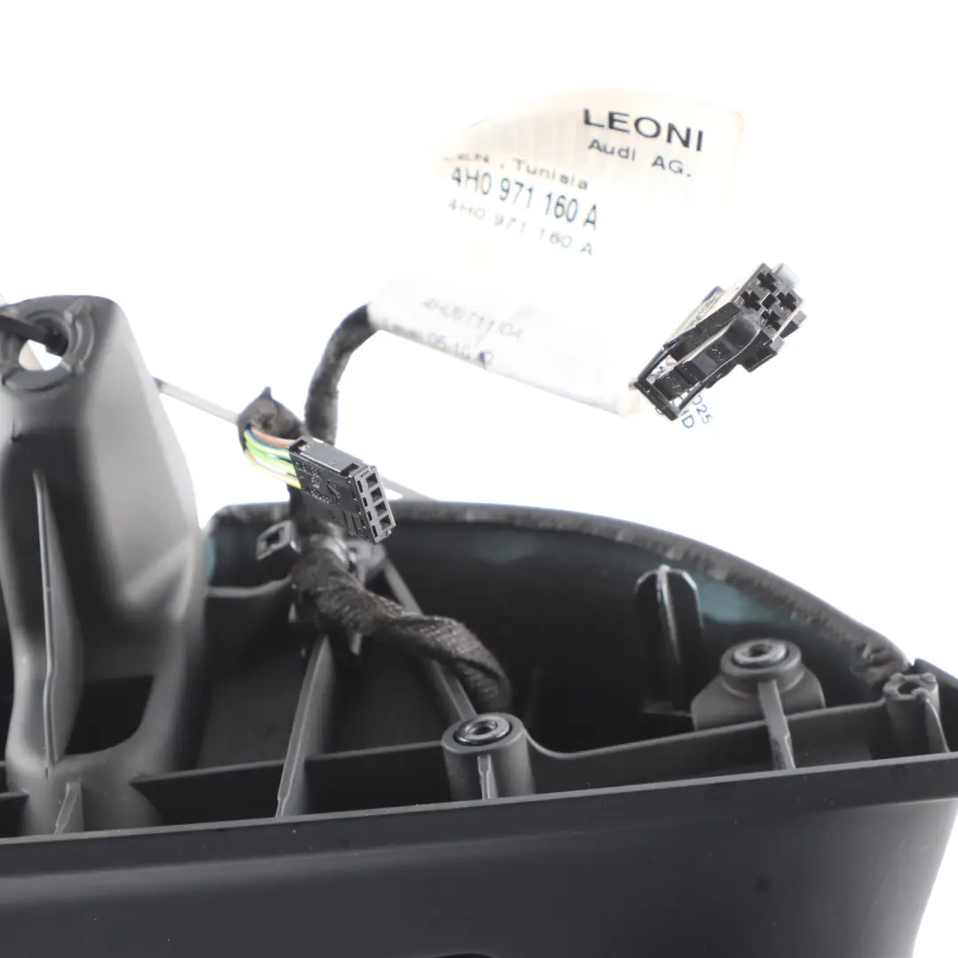 Audi A8 D4 Door Card Armrest Cover Trim Panel Rear Left N/S Black - SKU 4H0867373B - Part number 4H0867373B