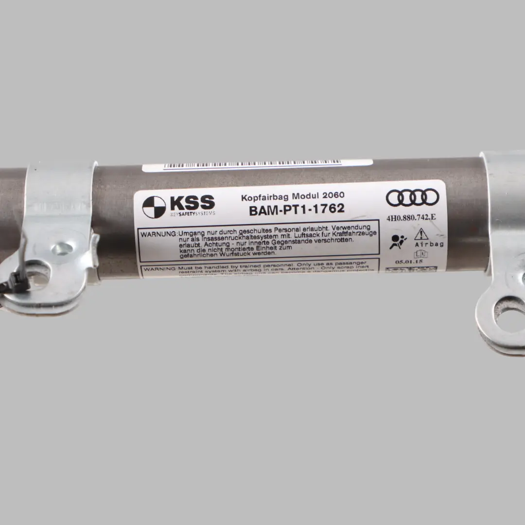 Roof Curtain Air Module SRS Unit Control Right O/S to Audi A8 D3 with Part number 4H0880742E Audi A8 D3 Roof Curtain Air Module SRS Unit Control Right O/S - SKU 4H0880742E - Part number 4H0880742E