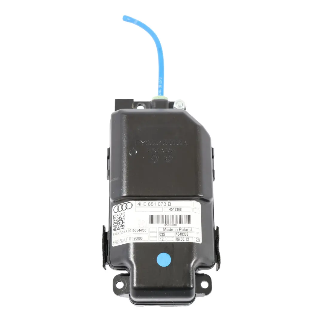 A8L 4H Front Seat Air Pump Control Module Unit to Audi with Part number 4H0881073B Audi A8L 4H Front Seat Air Pump Control Module Unit - SKU 4H0881073B - Part number 4H0881073B