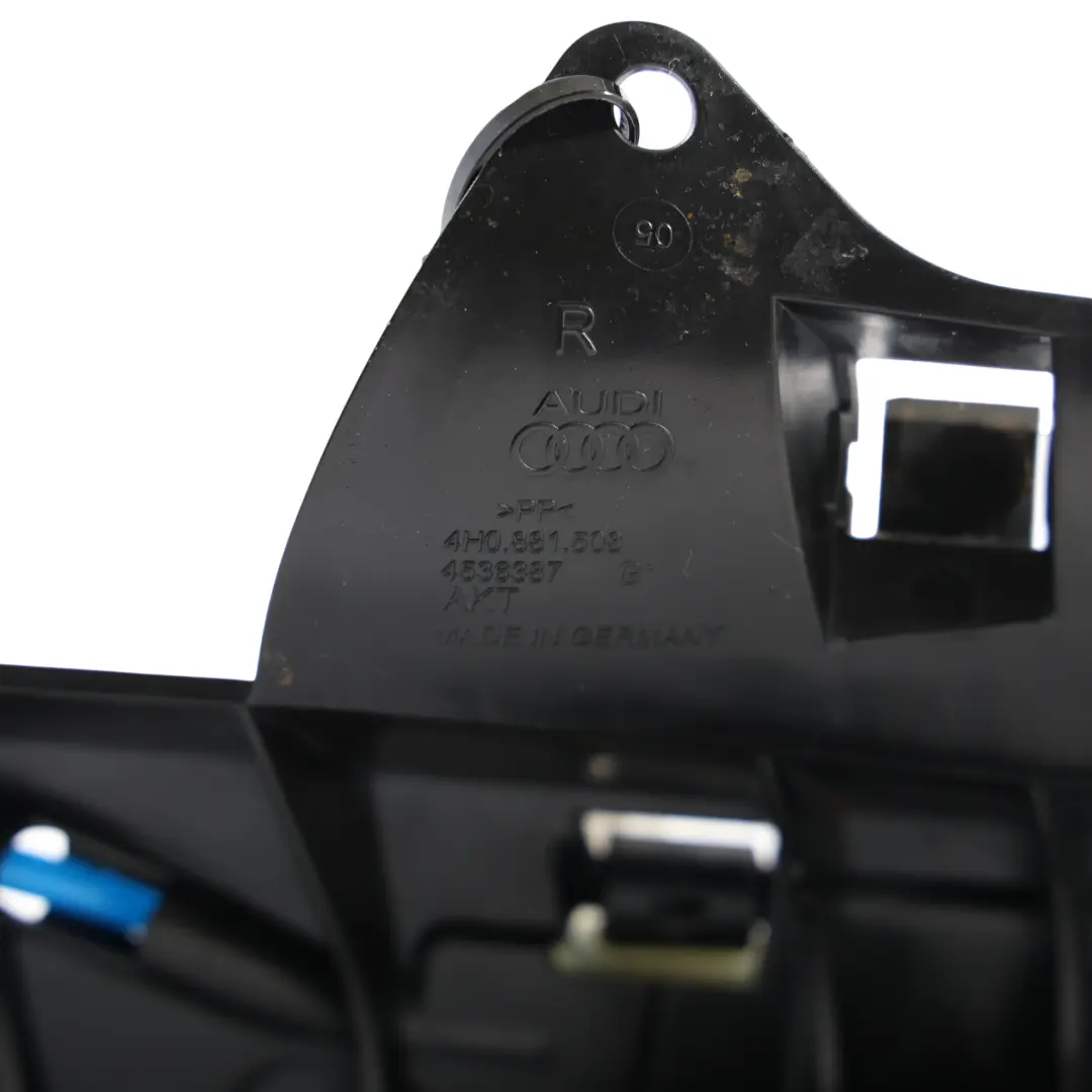 A8L 4H Supporto Laterale Lombare Sedile Anteriore Sinistro Audi - SKU 4H0881617 - Numero di parte 4H0881617