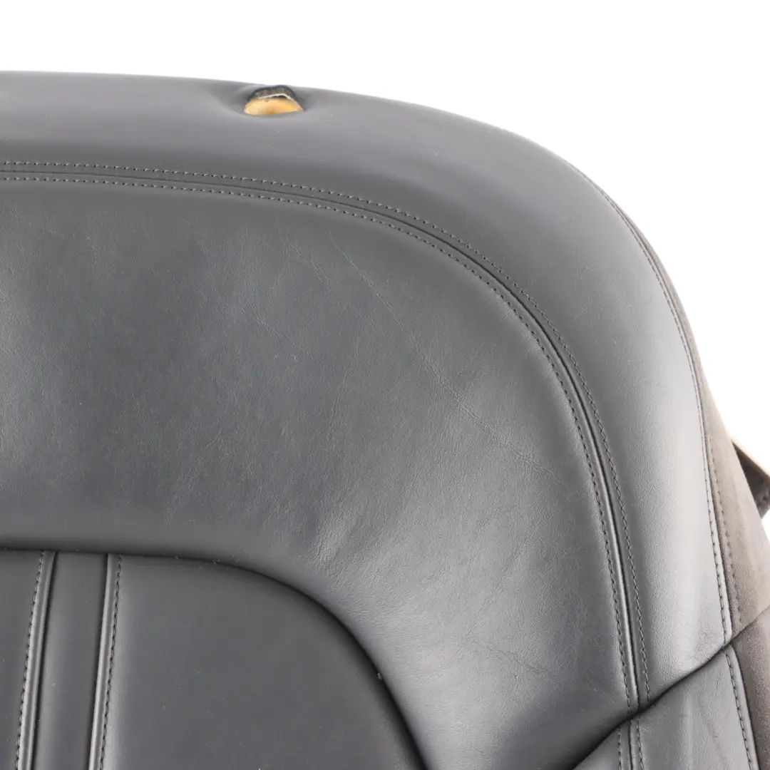 Backrest Left N/S Seat Back Cover Black Leather to Audi A8 D4 Rear Seat with Part number 4H0885805AB Audi A8 D4 Rear Seat Backrest Left N/S Seat Back Cover Black Leather - SKU 4H0885805AB - Part number 4H0885805AB